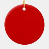 Widder-Schmuck Keramik Ornament (Hinten)