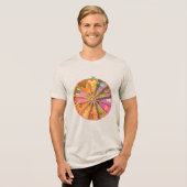 Widder siegen Tri-Blend shirt (Vorderseite voll)