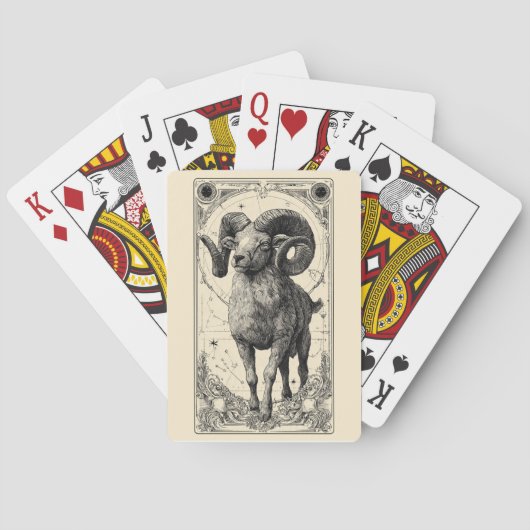 Widder Spielkarten (Rückseite)