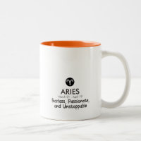 Widder-Sternzeichen Astrologie Geburtstags-Kaffeet