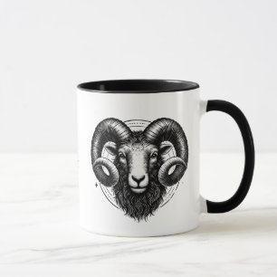 Widder-Sternzeichen-Astrologie-Geschenk Tasse