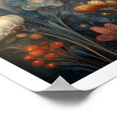 Widder-Sternzeichen Astrologie Himmels-Element Poster (Ecke)