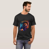 Widder-Sternzeichen Basic T-Shirt (Vorne ganz)