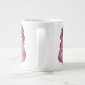 Widder Sternzeichen Geburtstag Jumbo-Tasse (Rückseite)