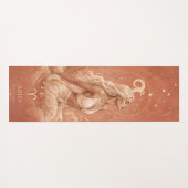 Widder Sternzeichen Göttin Yoga-Matte Yogamatte (Rückseite (Horizontal))