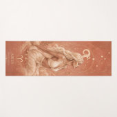 Widder Sternzeichen Göttin Yoga-Matte Yogamatte (Vorderseite (Horizontal))