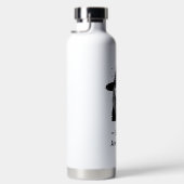Widder-Sternzeichen-Hexe Whimsical Himmels-Horosko Trinkflasche (Rechts)