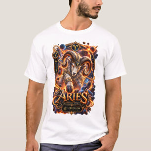 Widder-Sternzeichen Himmels Widder Astrologie T-Shirt
