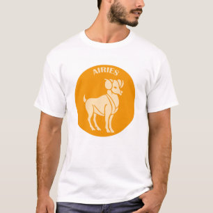Widder, Sternzeichen, Horoskop, Astrologie T-Shirt