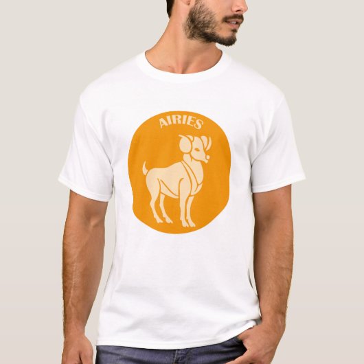 Widder, Sternzeichen, Horoskop, Astrologie T-Shirt (Vorderseite)
