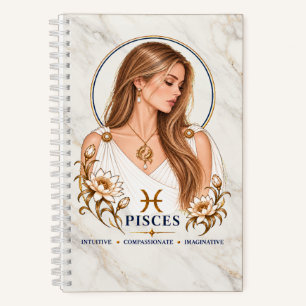 Widder Sternzeichen Journal Hardcover Notizblock