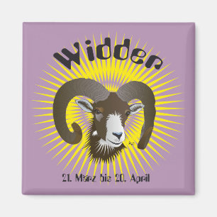 Widder Sternzeichen Magnet