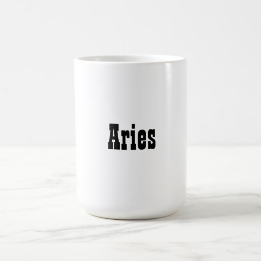 Widder-Sternzeichen-Morphing-Tasse Verwandlungstasse (Zentrum)