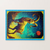 Widder Sternzeichen Puzzle (Horizontal)