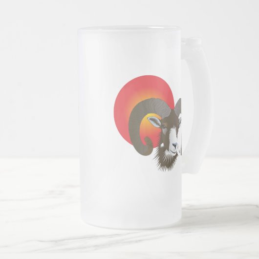 Widder - Sternzeichen Tasse (VorderseiteRechts)