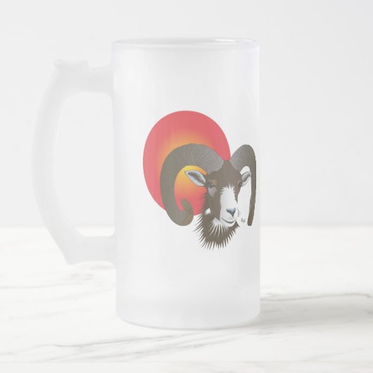 Widder - Sternzeichen Tasse (Links)