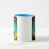 Widder Sternzeichen Tasse (Zentrum)