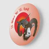 Widder - Sternzeichen Uhr (Winkel)