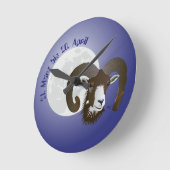 Widder - Sternzeichen Uhr (Winkel)