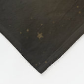 Widder-Sternzeichen-Wasserfarben-Design Fleecedecke (Ecke)