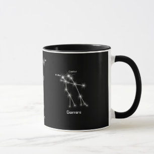 Widder-, Stier-u. Zwillings-Stern-Konstellationen Tasse