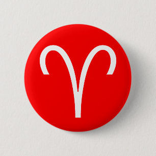 Widder-Symbol Button