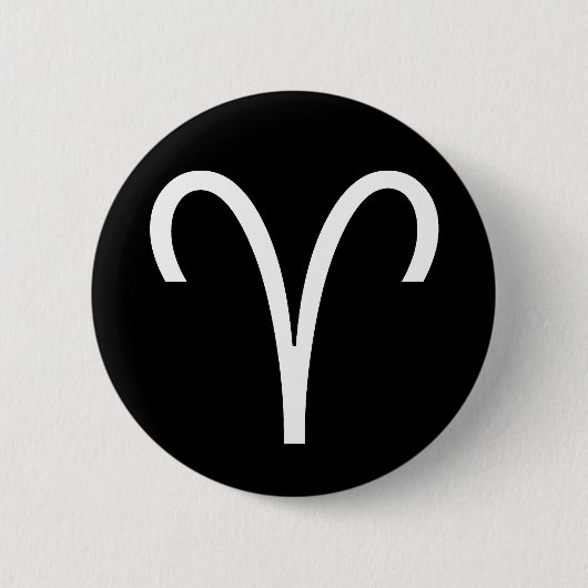 Widder-Symbol Button (Vorderseite)