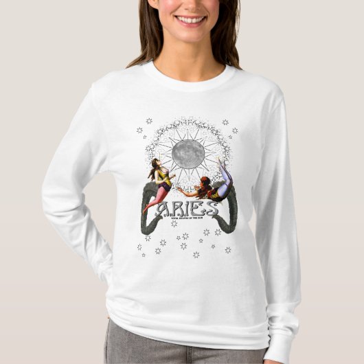 Widder-T - Shirt am 21. März - 19. April (Vorderseite)