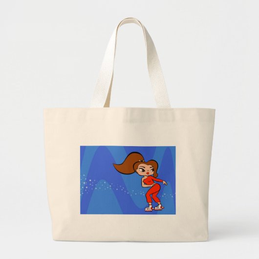 Widder-Taschen-Tasche Jumbo Stoffbeutel (Vorne)