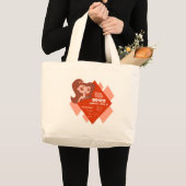 Widder-Taschen-Tasche Jumbo Stoffbeutel (Vorderseite (Produkt))