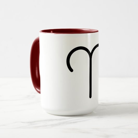 Widder Tasse (Vorderseite Links)