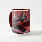 Widder-Tasse - das rote Band Tasse (Vorderseite Links)