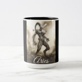 Widder-Tasse Zweifarbige Tasse (Mittel)