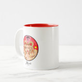 Widder-Tasse Zweifarbige Tasse (Vorderseite Links)