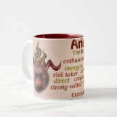 Widder-Tasse Zweifarbige Tasse (Vorderseite Links)