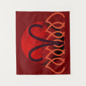 Widder-Teppich Wandteppich (Vorderseite)