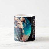 Widder-Thematischer Nährwert Kaffeetasse (Mittel)