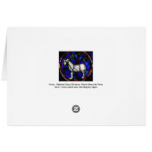 Widder-Tierkreis-Buntglas-Notre-Dame de Paris (Rückseite Horizontal)