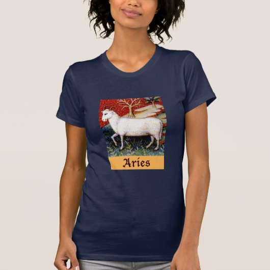 Widder-Tierkreis T-Shirt (Vorderseite)