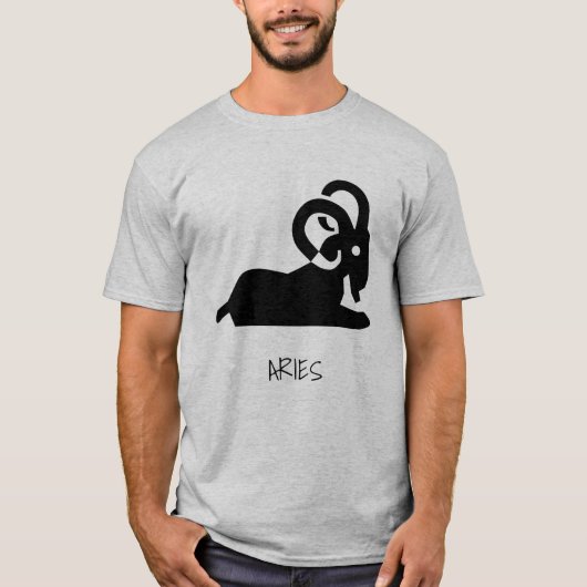 Widder-Tierkreis-T - Shirt (Vorderseite)