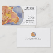 Widder-Tierkreis Visitenkarte (Vorne/Hinten)