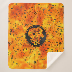 Widder-Tierkreis-Zeichen-Feuerelement Sherpadecke