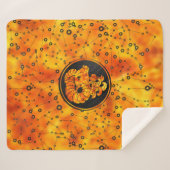 Widder-Tierkreis-Zeichen-Feuerelement Sherpadecke (Vorderseite (Horizontal))