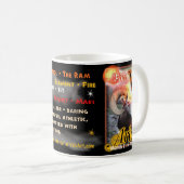 Widder-Tierkreisschale oder -Tasse Kaffeetasse (VorderseiteRechts)