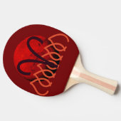 Widder tischtennis schläger (Seitenansicht)