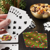 Widder und Holz Ziege Spielkarten (In Situ)