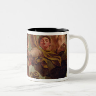 Widder, von den Zeichen des Tierkreises Zweifarbige Tasse