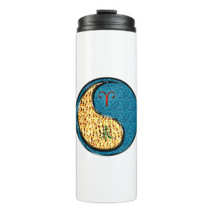 Widder & Wasser Ziege Thermosbecher