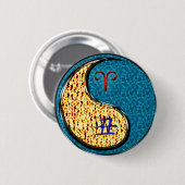 Widder & Wasserbüffel Button (Vorne & Hinten)