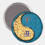 Widder & Wasserbüffel Magnet (Vorderseite/Rückseite)